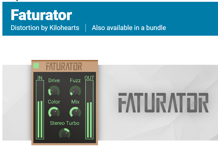 Kilohearts Faturator